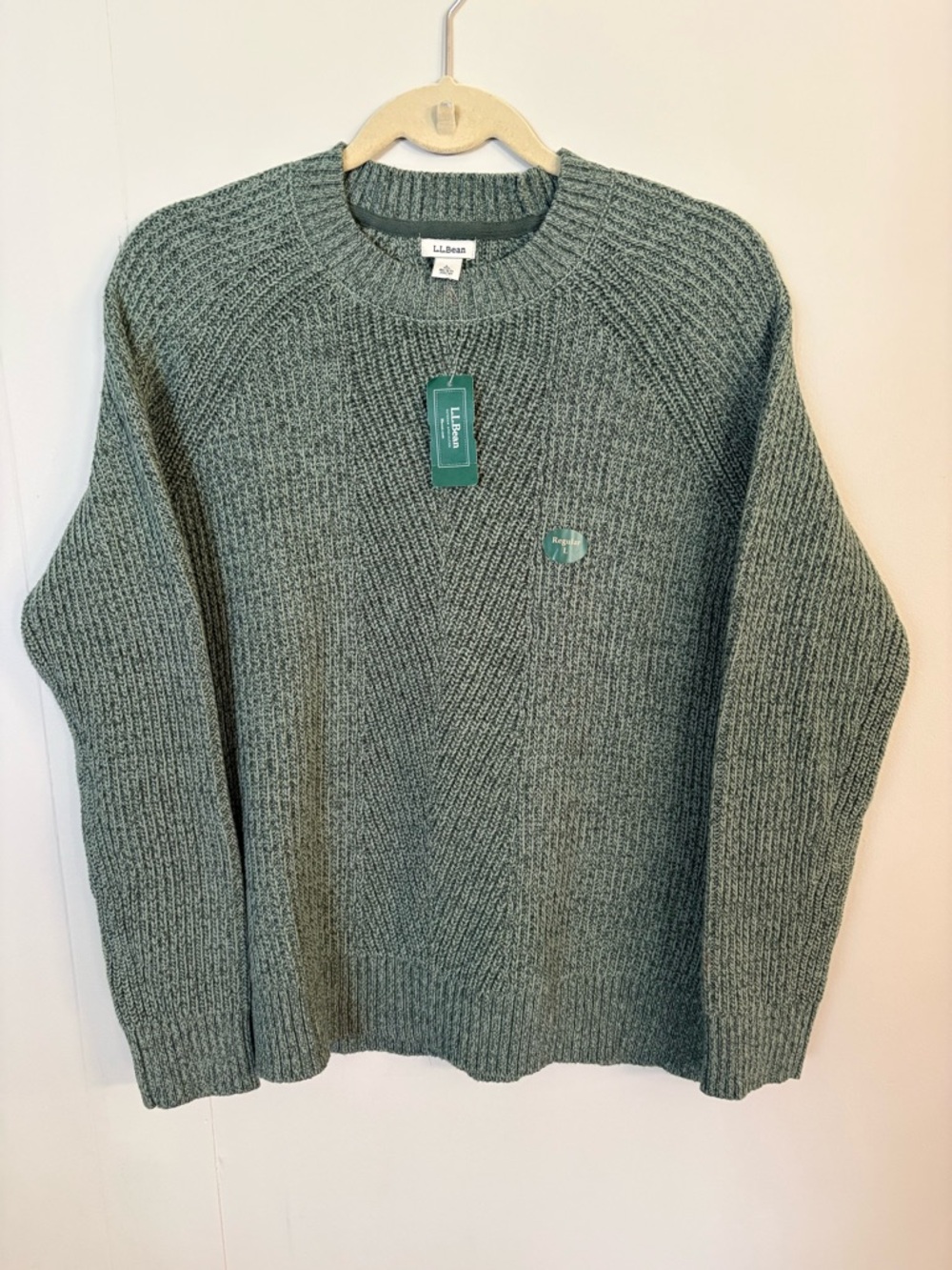 NWT L.L. Bean Mariner Shaker Sweater | Size Large - Picture 2 of 6